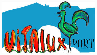 Logo met tekst Vitaluxport