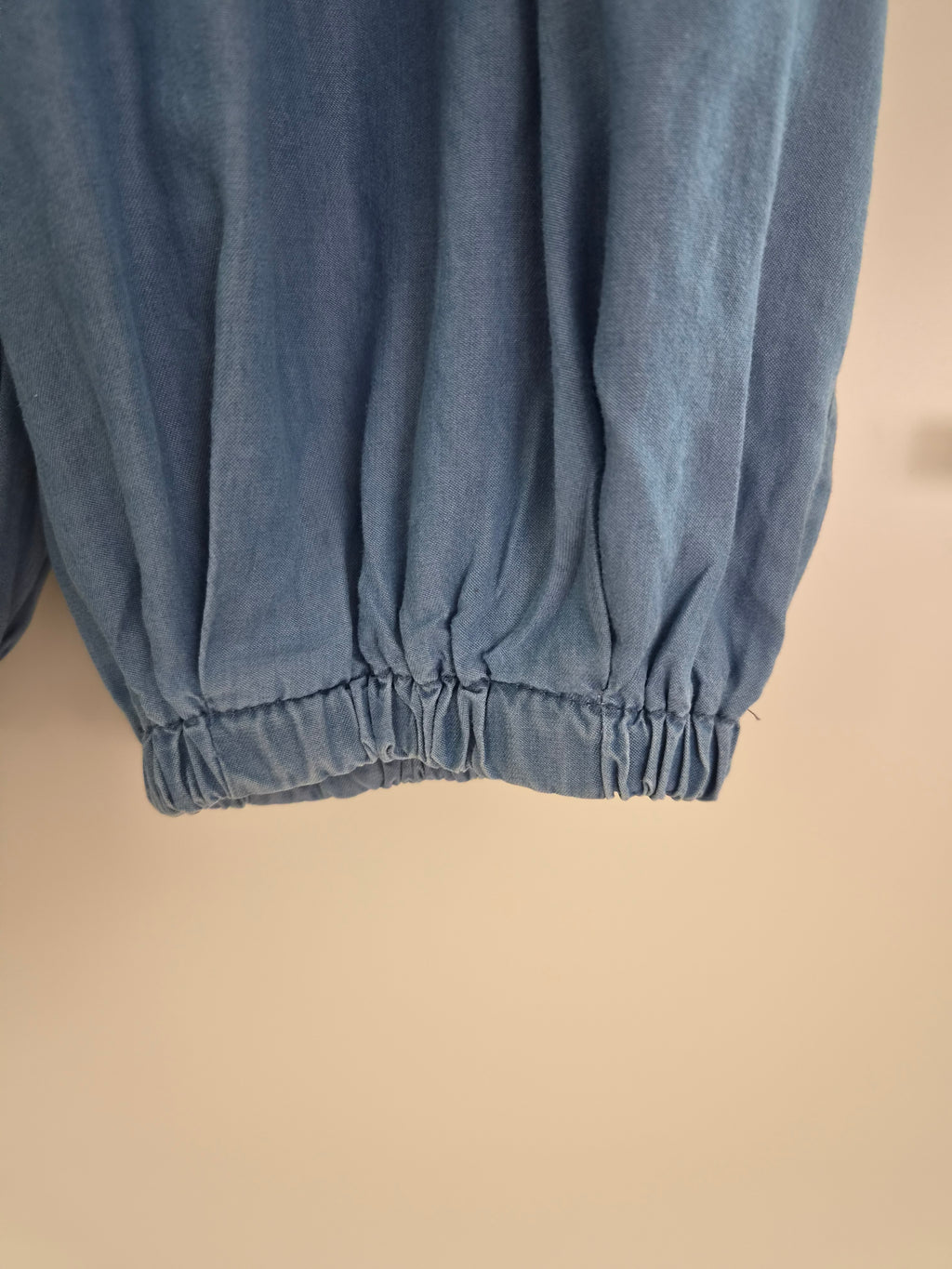 Nieuwe Trendy wijde jeanslook broek Mt M