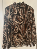 Blouse van viscose (merkloos) Mt L
